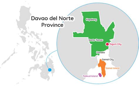 Weather for Province of Davao del Norte, Philippines.